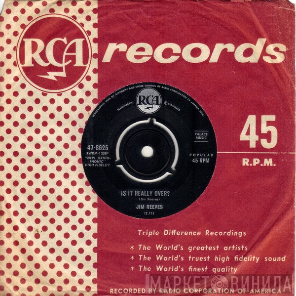 Jim Reeves  - Is It Really Over? / Rosa Rio