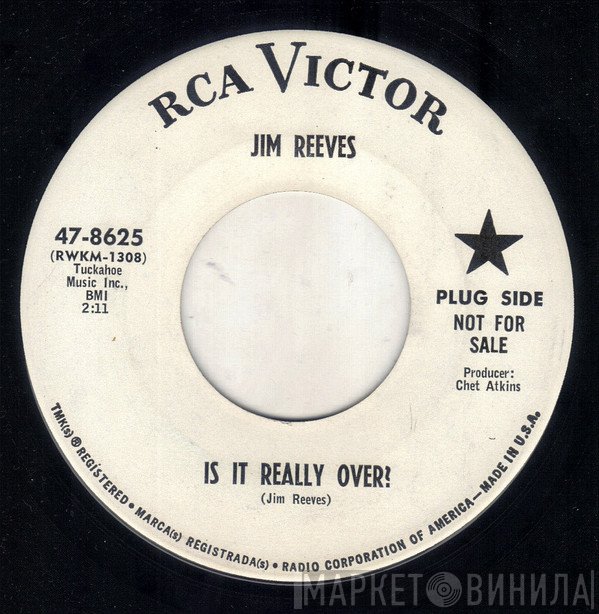 Jim Reeves  - Is It Really Over? / Rosa Rio