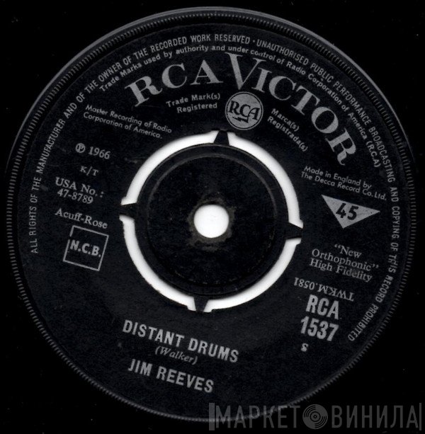 Jim Reeves - Distant Drums / Old Tige