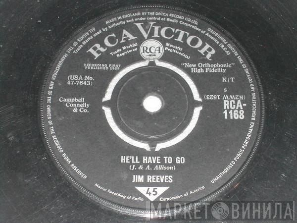 Jim Reeves - He'll Have To Go / In A Mansion Stands My Love