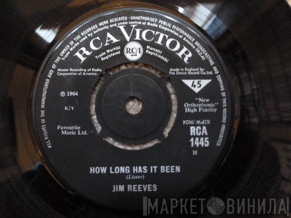 Jim Reeves - How Long Has It Been