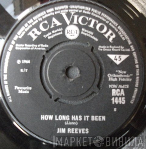 Jim Reeves - How Long Has It Been