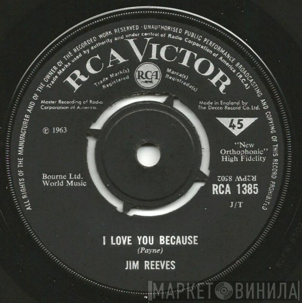 Jim Reeves  - I Love You Because