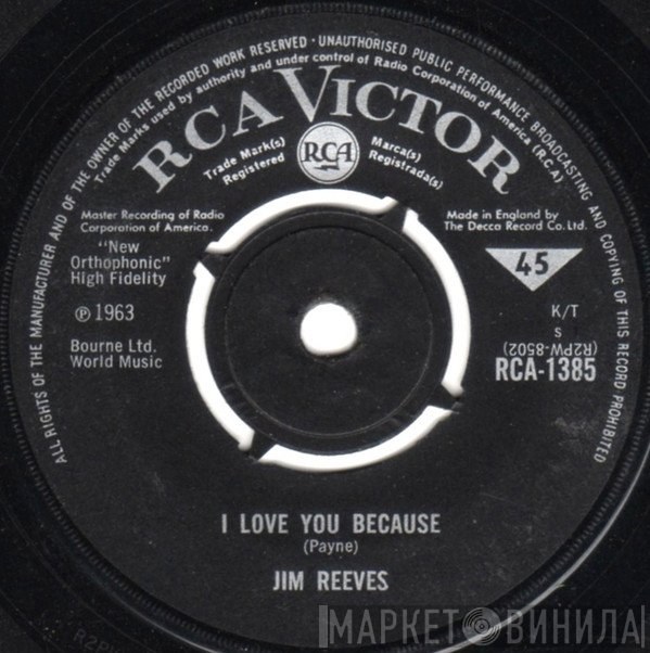 Jim Reeves  - I Love You Because