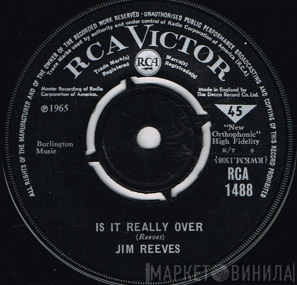 Jim Reeves - Is It Really Over