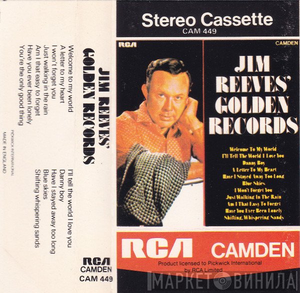 Jim Reeves  - Jim Reeves' Golden Records