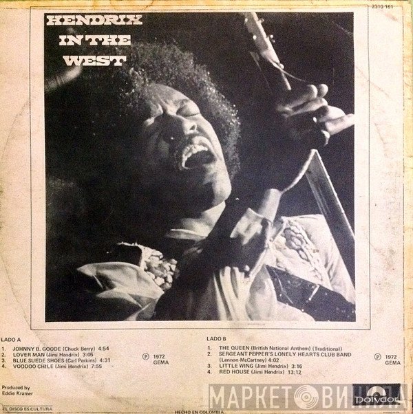 Jimi Hendrix  - Hendrix In The West