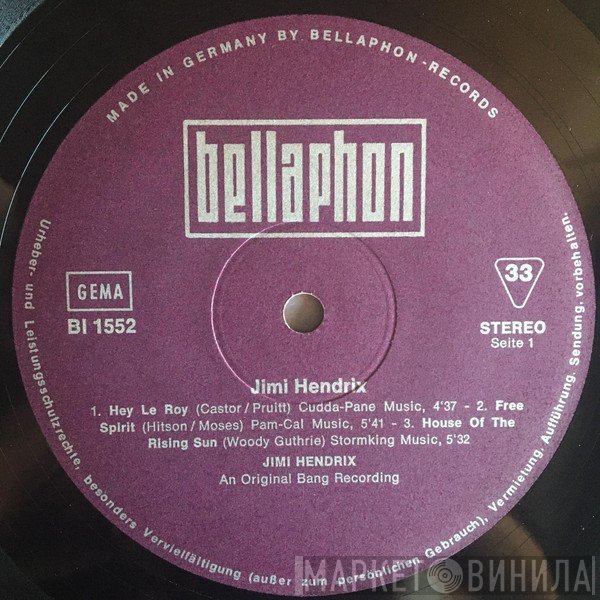 Jimi Hendrix  - In The Beginning