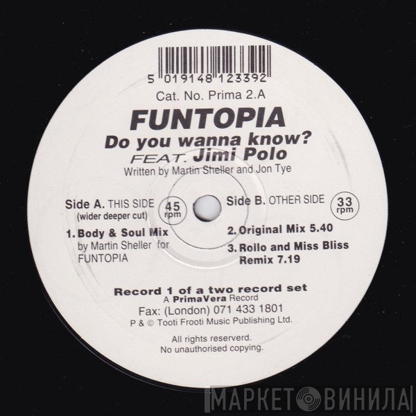 Jimi Polo, Funtopia - Do You Wanna Know?