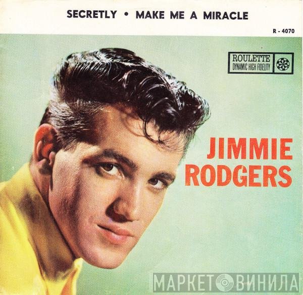 Jimmie Rodgers  With The Hugo Peretti Orchestra  - Secretly