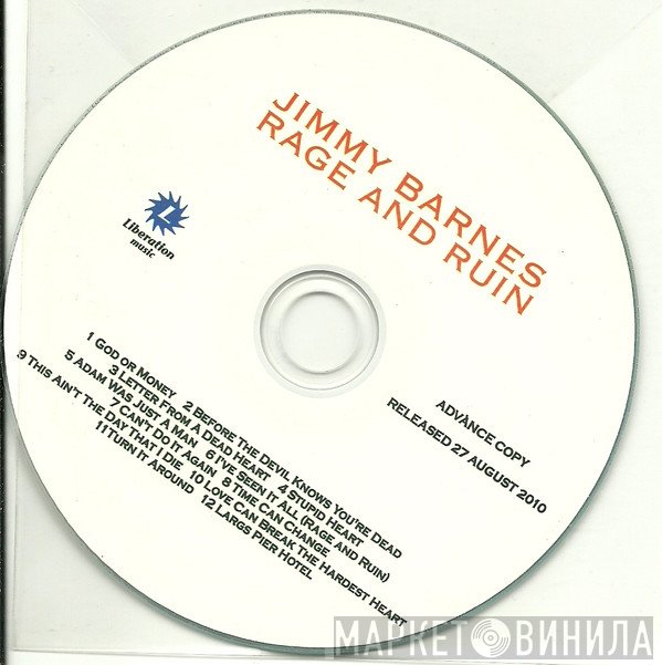Jimmy Barnes  - Rage And Ruin