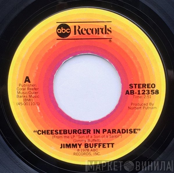 Jimmy Buffett  - Cheeseburger In Paradise