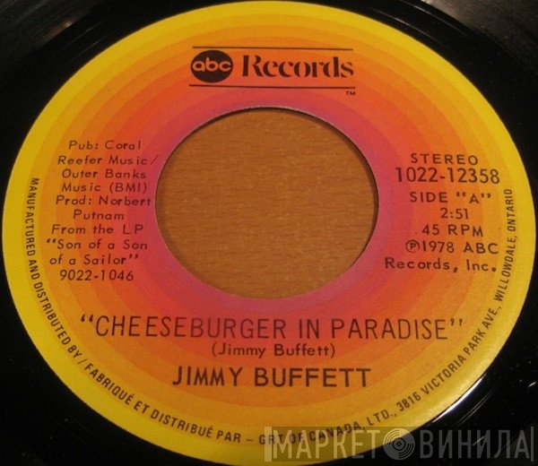 Jimmy Buffett  - Cheeseburger In Paradise