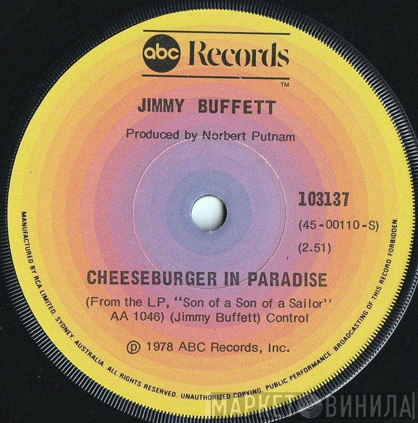 Jimmy Buffett  - Cheeseburger In Paradise