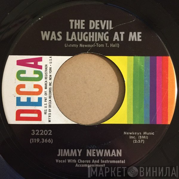 Jimmy C. Newman - The Devil Was Laughing At Me