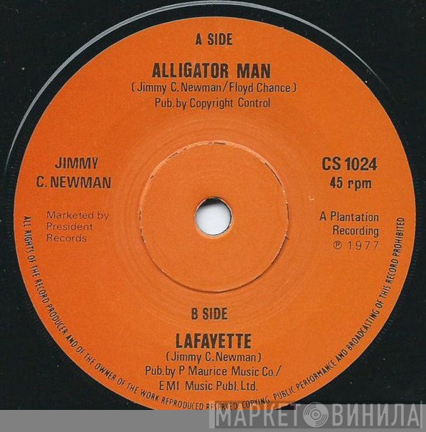 Jimmy C. Newman - Alligator Man