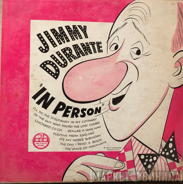 Jimmy Durante  - In Person