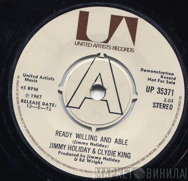 Jimmy Holiday - Ready Willing And Able
