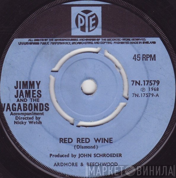 Jimmy James & The Vagabonds - Red Red Wine / Who Could Be Loving You