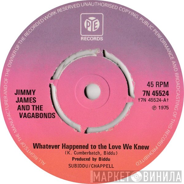 Jimmy James & The Vagabonds - Whatever Happened To The Love We Knew
