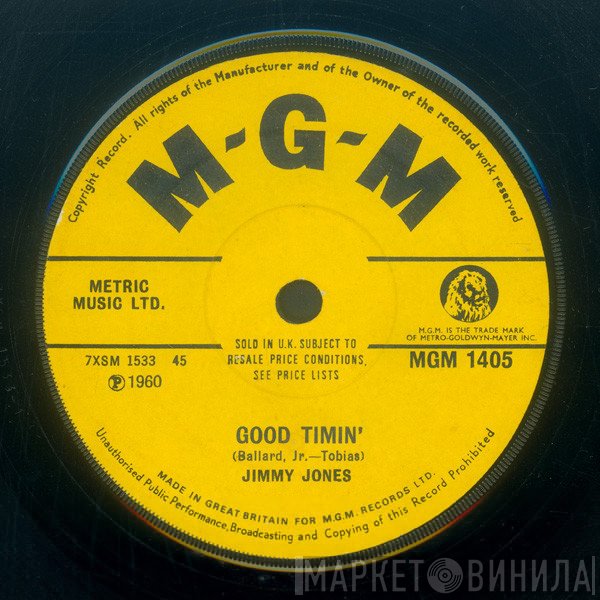 Jimmy Jones - Good Timin' / Handy Man