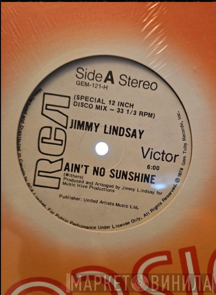 Jimmy Lindsay - Ain't No Sunshine / Tomorrow Morning