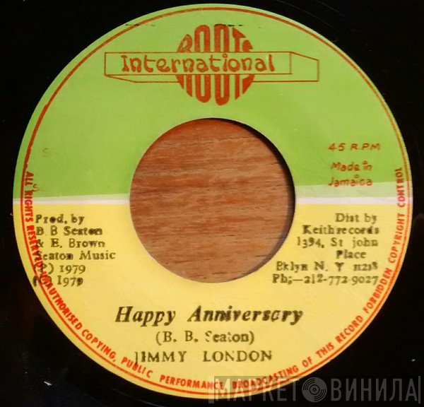 Jimmy London - Happy Anniversary