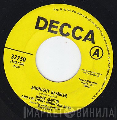 Jimmy Martin And The Sunny Mountain Boys  - Midnight Rambler