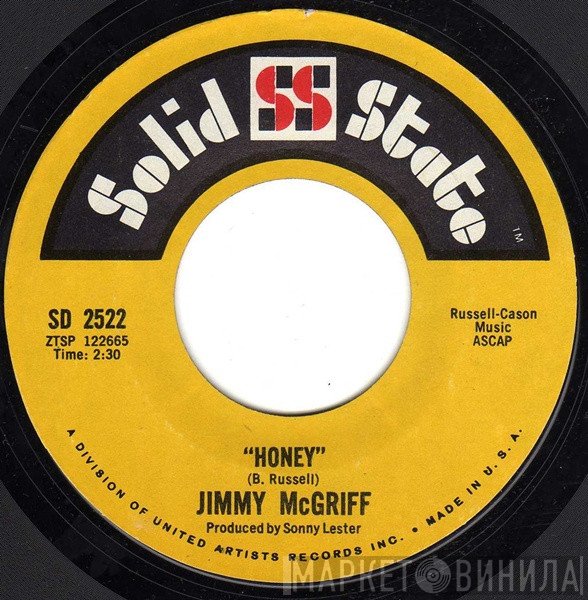 Jimmy McGriff - Honey / (Sweet, Sweet Baby) Since You've Been Gone
