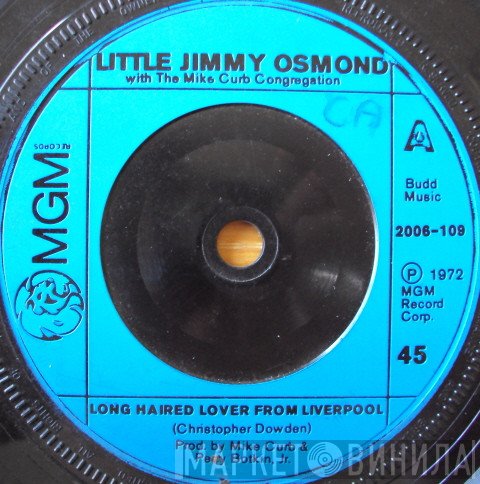 Jimmy Osmond - Long Haired Lover From Liverpool