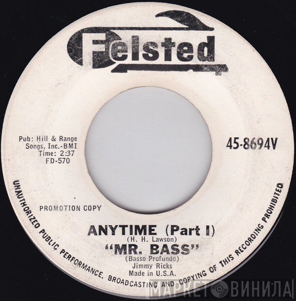 Jimmy Ricks  - Anytime