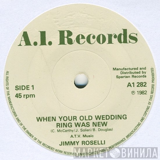 Jimmy Roselli - When Your Old Wedding Ring Was New