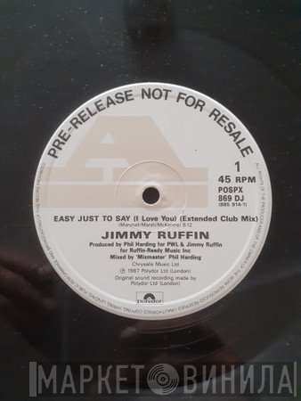 Jimmy Ruffin - Easy Just To Say (I Love You)