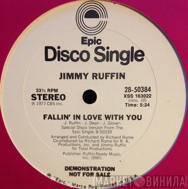 Jimmy Ruffin  - Fallin' In Love With You