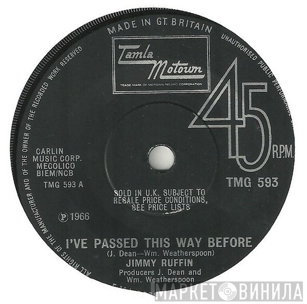 Jimmy Ruffin - I've Passed This Way Before