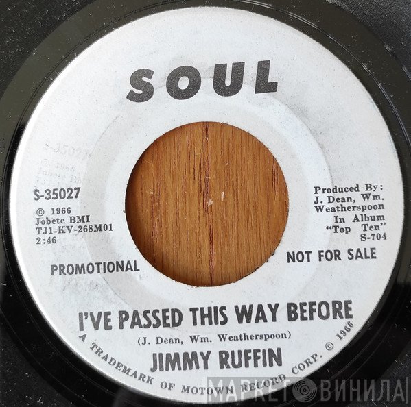 Jimmy Ruffin - I've Passed This Way Before