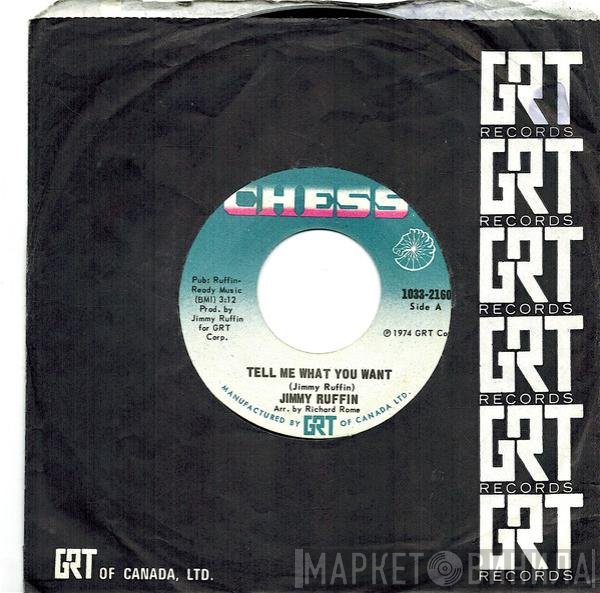 Jimmy Ruffin - Tell Me What You Want