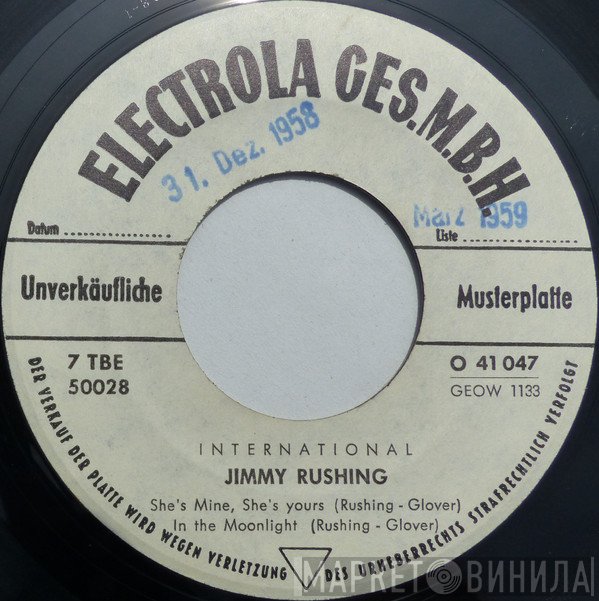 Jimmy Rushing  - Jimmy Rushing