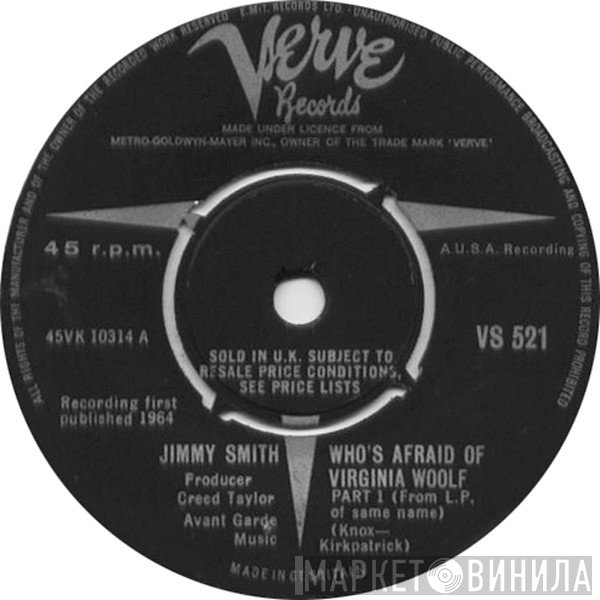 Jimmy Smith - Who's Afraid Of Virginia Woolf?