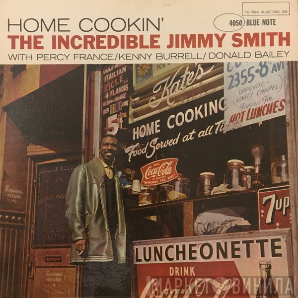 Jimmy Smith With Percy France / Kenny Burrell / Donald Bailey  - Home Cookin'