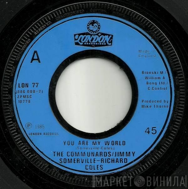 Jimmy Somerville, The Communards, Richard Coles - You Are My World