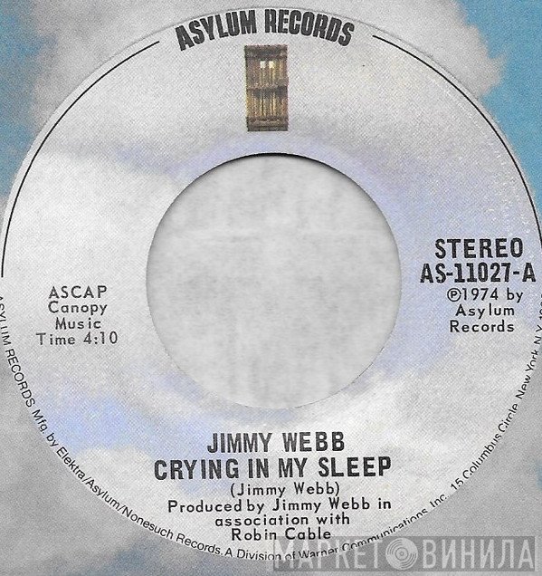 Jimmy Webb  - Crying In My Sleep