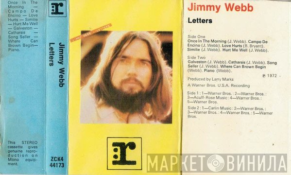 Jimmy Webb  - Letters