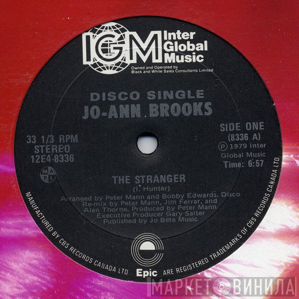 Jo-Ann Brooks - The Stranger / Love Can Be Sold