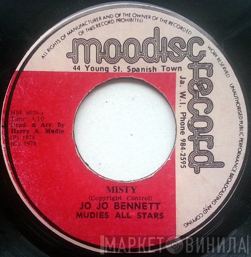Jo Jo Bennett & Mudies All Stars  - Misty