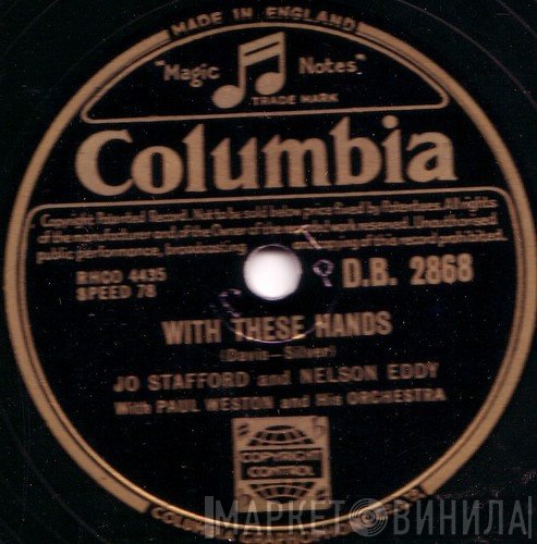 Jo Stafford, Nelson Eddy - With These Hands / Till We Meet Again