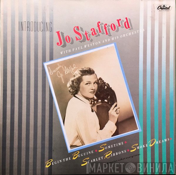 Jo Stafford, Paul Weston And His Orchestra - Introducing Jo Stafford