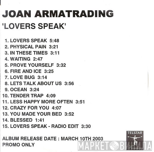 Joan Armatrading - Lovers Speak