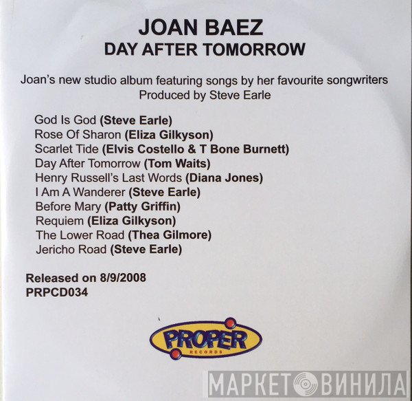 Joan Baez  - Day After Tomorrow