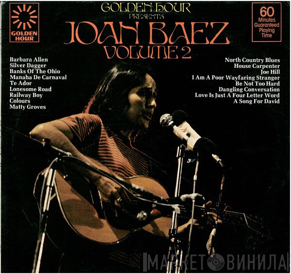 Joan Baez - Golden Hour Presents Joan Baez Volume 2